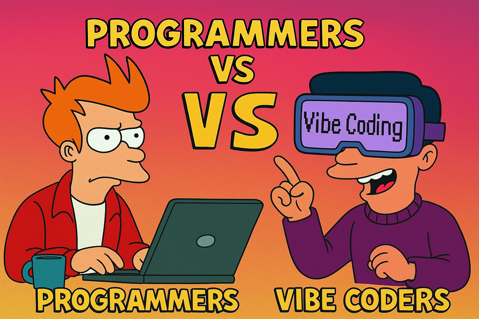 Программисты против вайбкодеров - 1 Программисты против вайбкодеров - 1