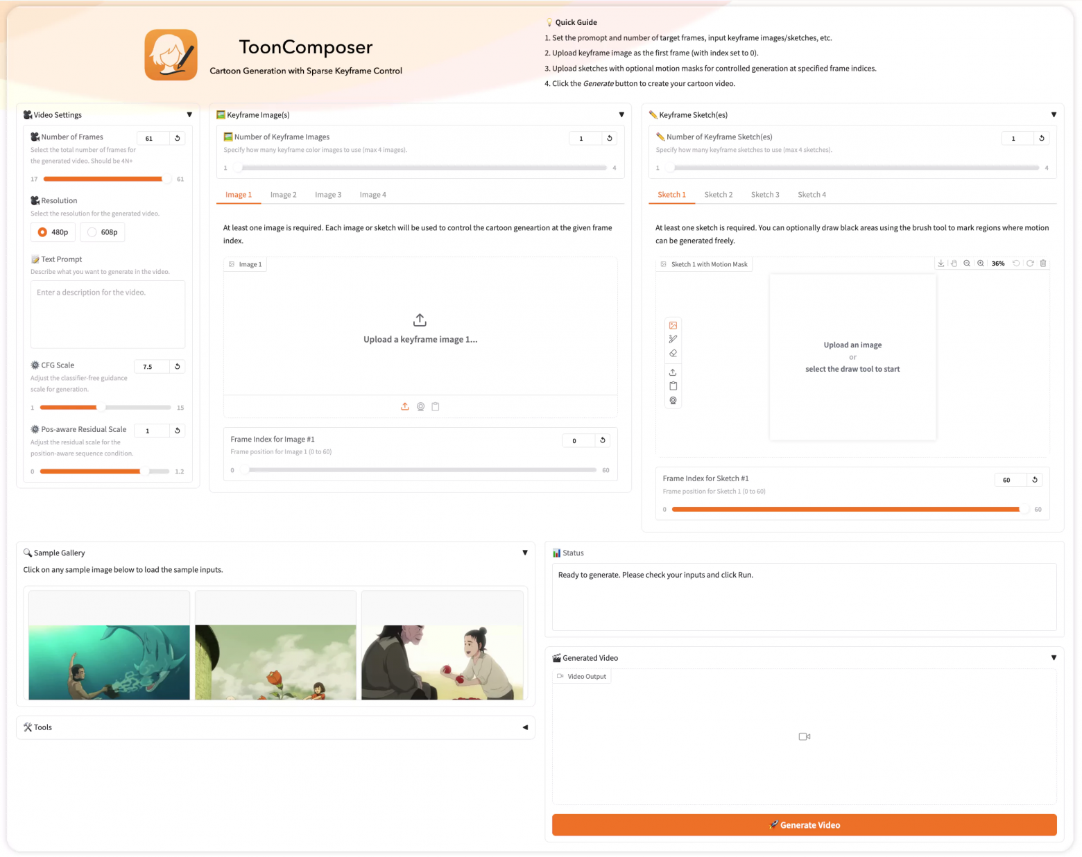 Вышел ToonComposer — инструмент для генерации аниме по ключевым кадрам - 3
