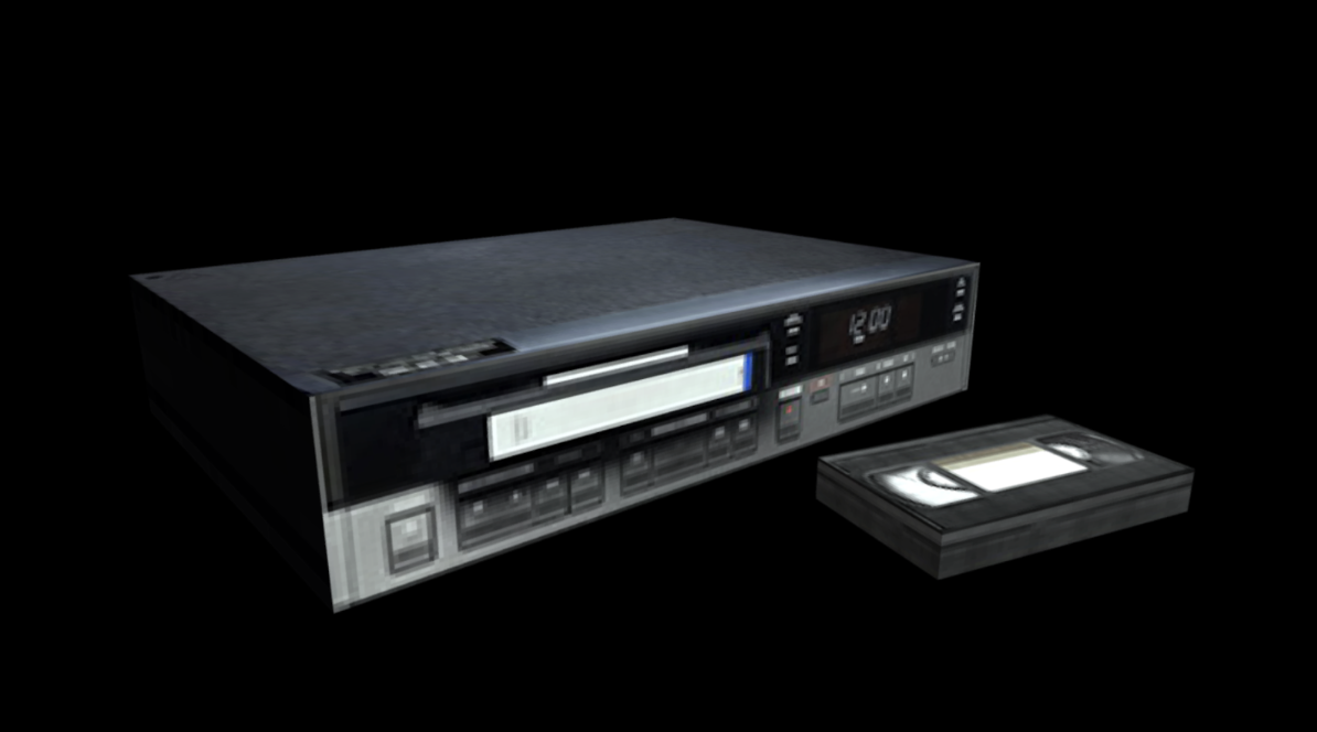 Ассет PSX VHS Player & Tape