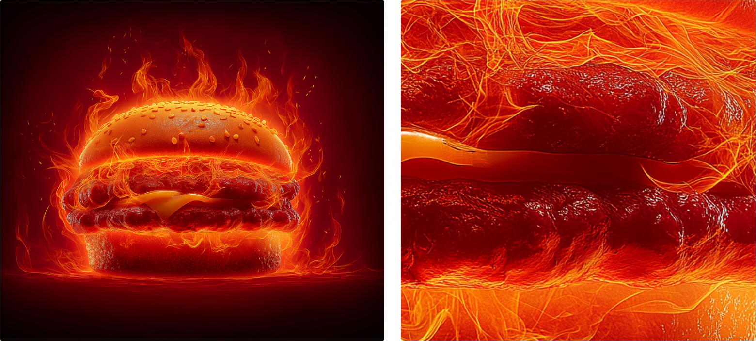 А здесь — характерное «зерно» миджорни.