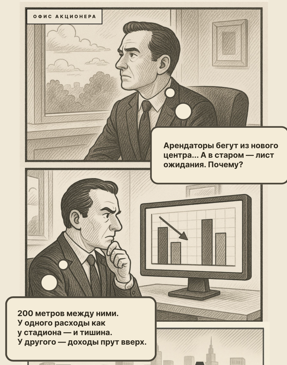 Пример упрощенного комикса, который можно сгенерировать за один день