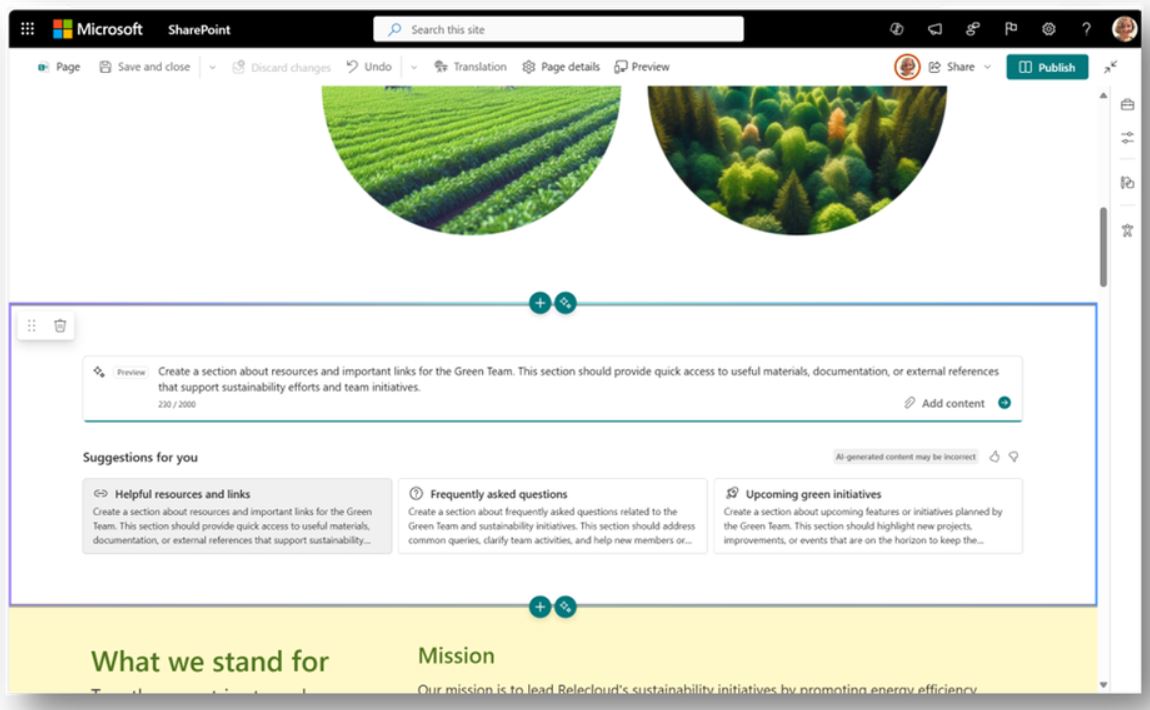 В SharePoint Pages внедрят инструмент для создания контента - 1
