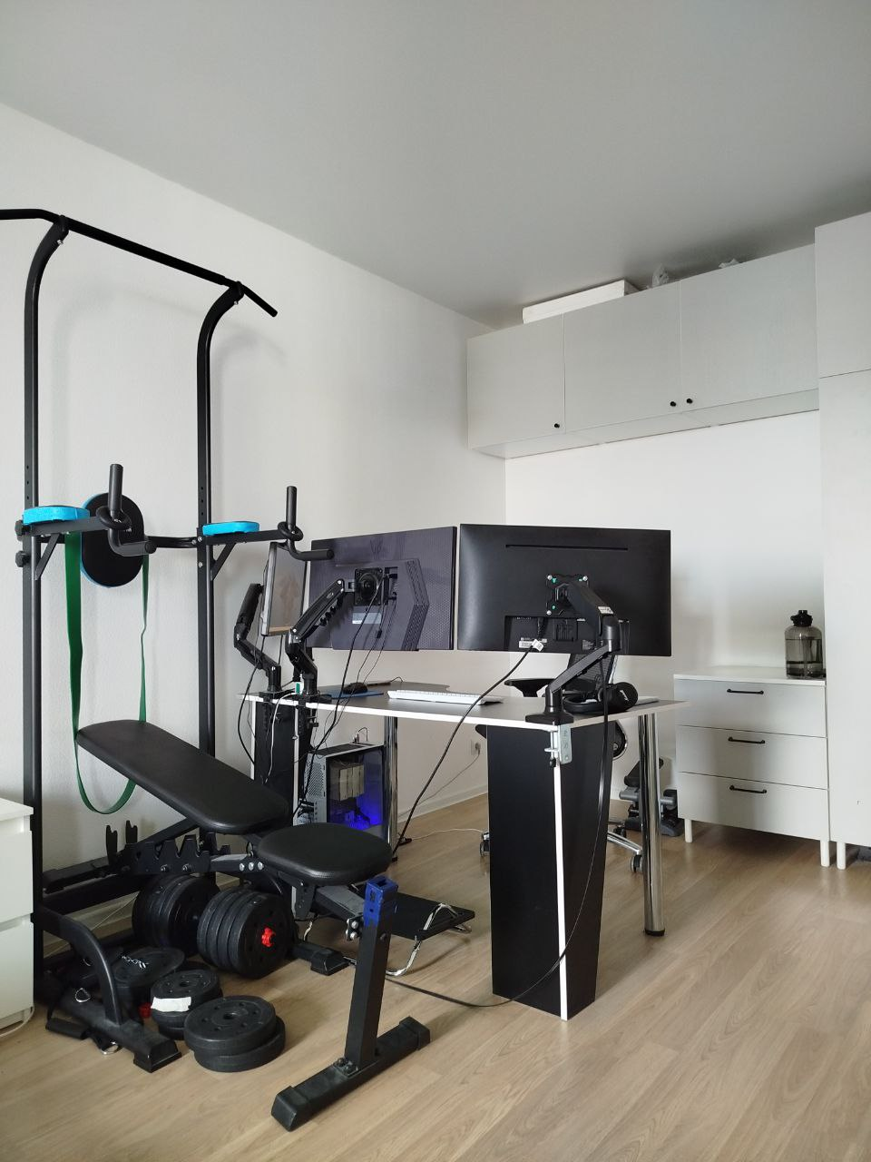 Как я встроил процесс тренировок в свою жизнь (и собрал спортзал дома, вложив $400 в течение 2-х лет) - 1 Как я встроил процесс тренировок в свою жизнь (и собрал спортзал дома, вложив $400 в течение 2-х лет) - 1