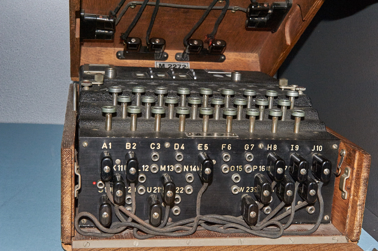 Enigma M3. Источник: коллекция Музея связи во Франкфурте (Германия).