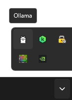 Ollama работает. Ollama работает.