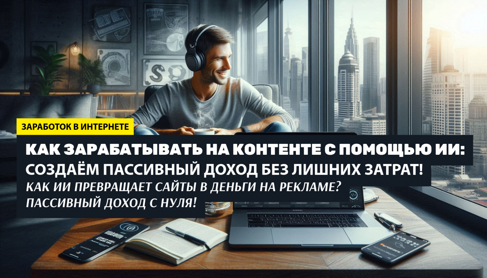 Зарабатываем на рекламе: как ИИ делает контентные сайты машиной для пассивного дохода
