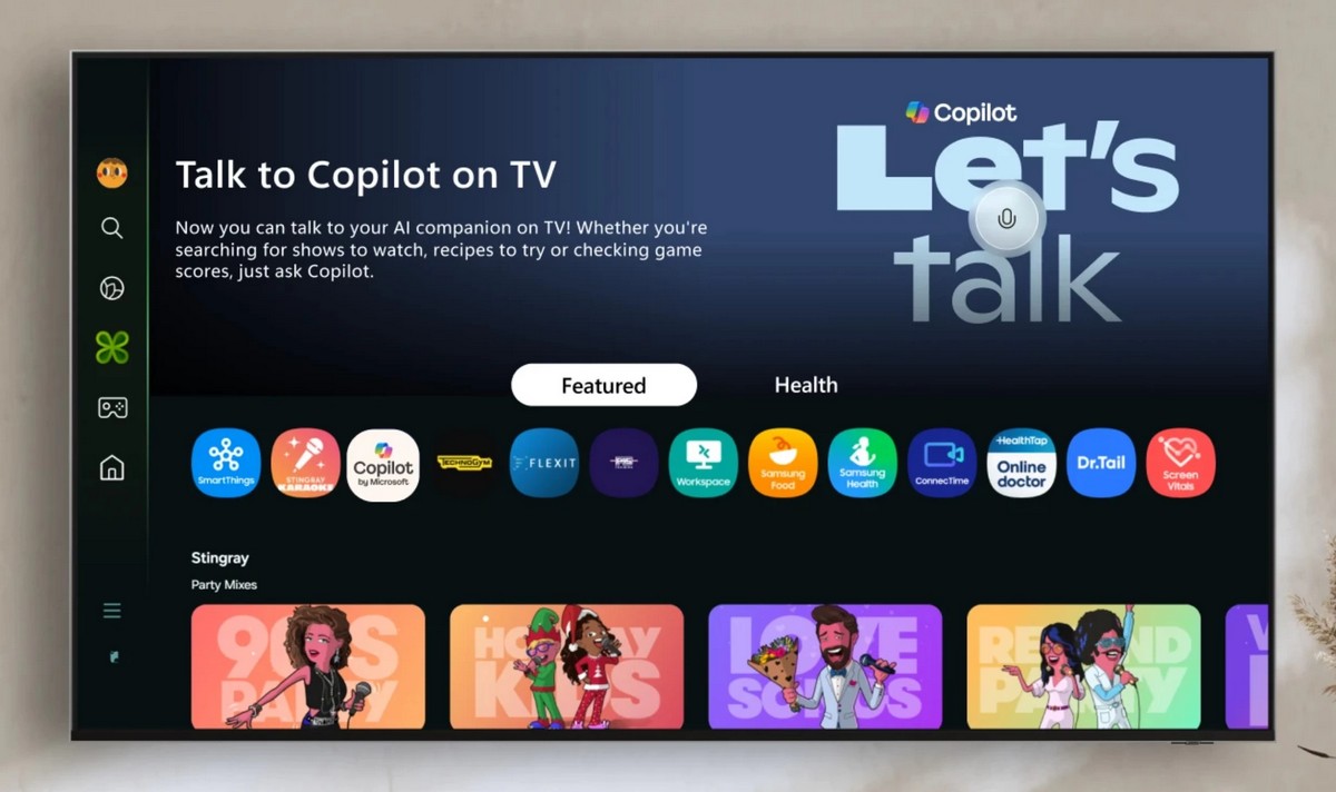 Copilot теперь встроен в новые телевизоры и мониторы Samsung - 1