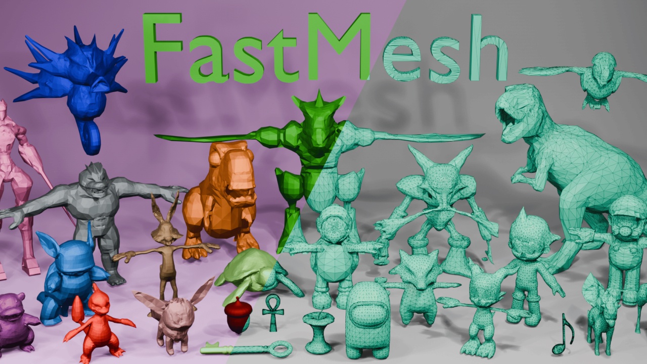 Релиз FastMesh — метода генерации мешей 3D-объектов - 1