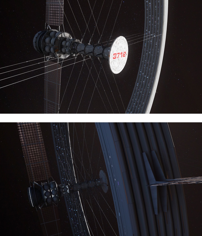 «Дедал» с кольцами типа стэнфордского тора, из статьи 2020 года