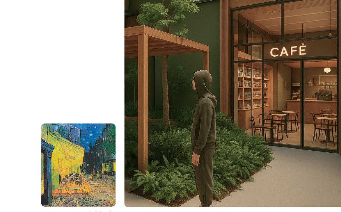 «Стритфуд» в социальной зоне космической станции WFP Extreme (корабль занял 2-е место на конкурсе «Гиперион»)