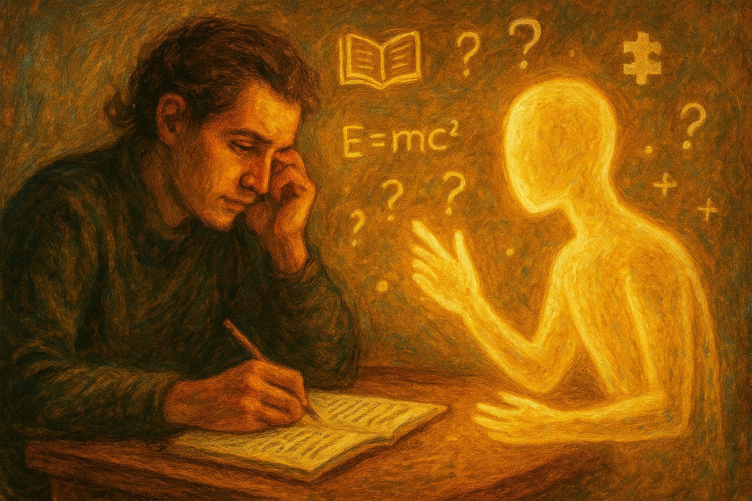 Экзамен как метафора: диалог между человеком и LLM-агентом