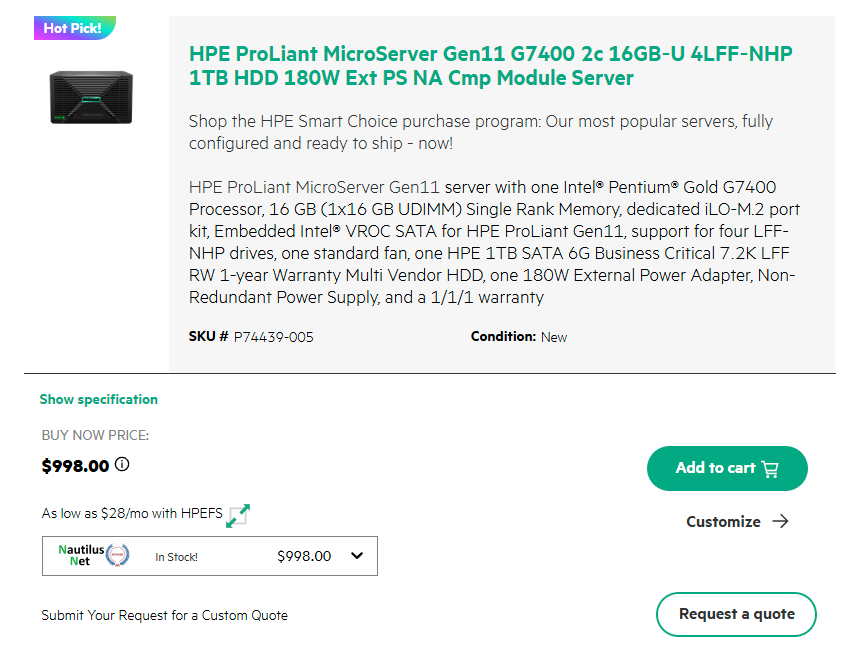 HPE MicroServer — его хотел каждый, и как его сознательно убили - 39