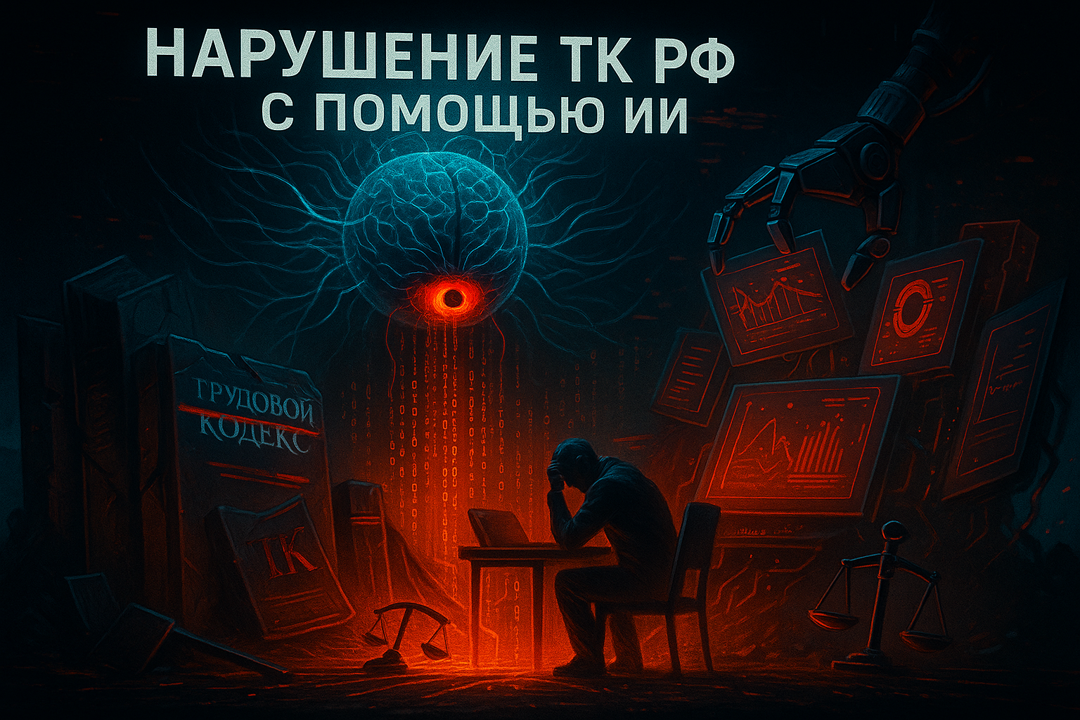 Мне кажется, Трудовой Кодекс Российской Федерации никогда еще не выглядел настолько устрашающе