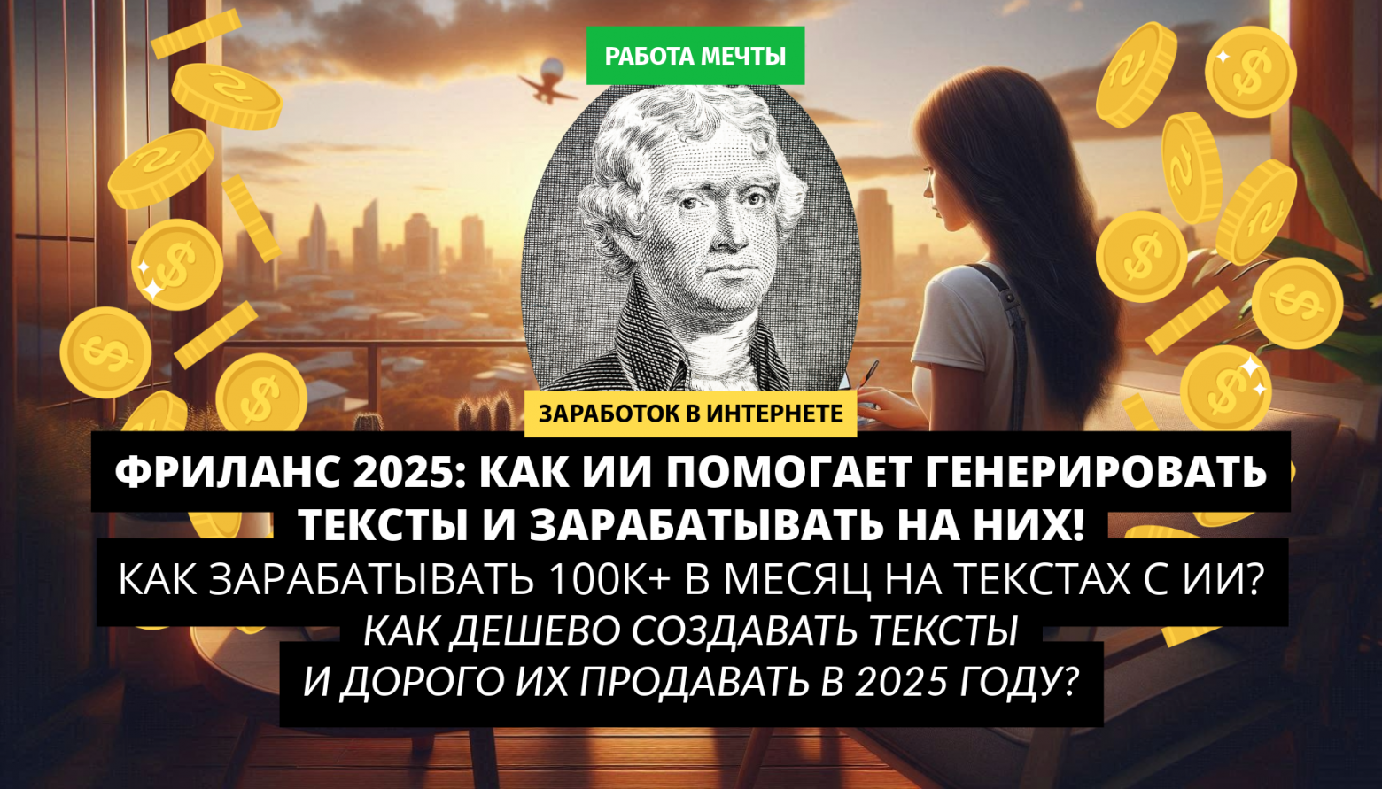 Как ИИ превращает копирайтинг в машину для заработка 100к+ в месяц  