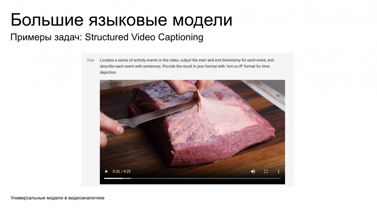 Универсальные модели в видеоаналитике: единый фундамент для множества задач - 10