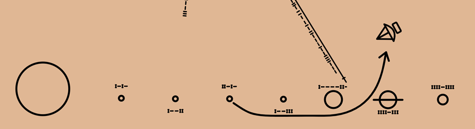 Фрагмент пластины станции "Пионер - 10"
