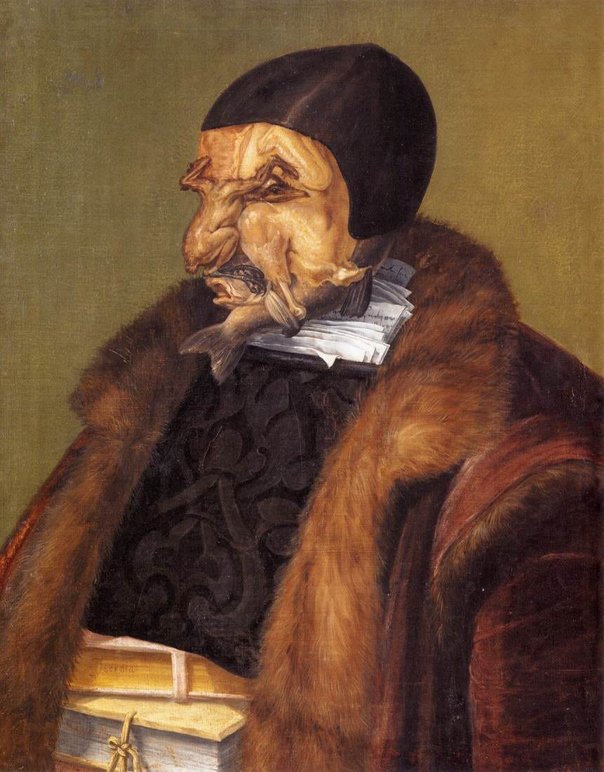 Джузеппе Арчимбольдо, «Юрист» (1566)