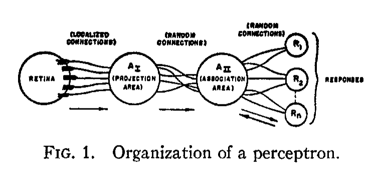 Схема из статьи Розенблатта