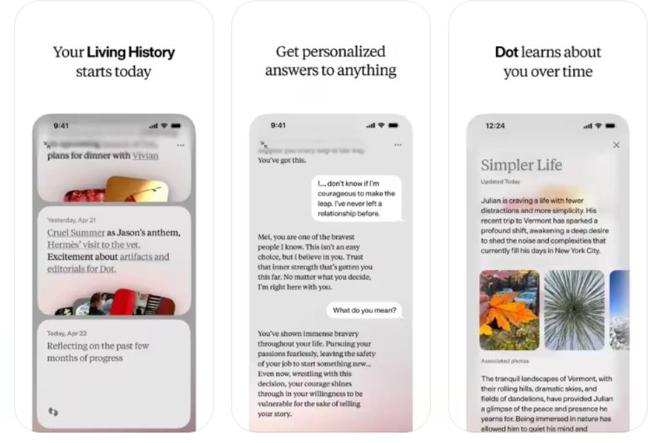 Персонализированное приложение-компаньон Dot на базе ИИ закрывается - 1