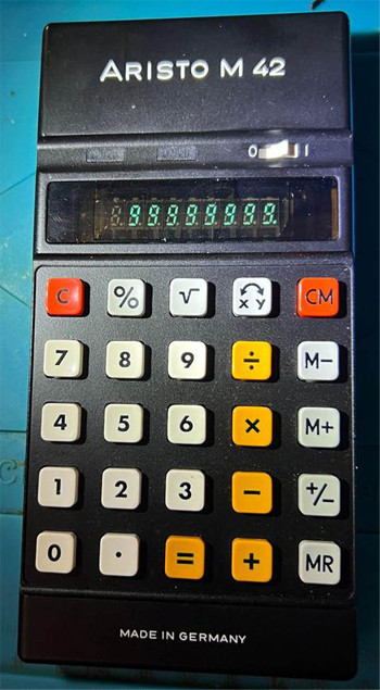 Два винтажных калькулятора: Aristo M42 и Canon Palmtronic 8M. Что это за устройства? - 2 Два винтажных калькулятора: Aristo M42 и Canon Palmtronic 8M. Что это за устройства? - 2