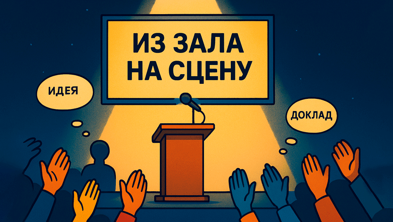 Из зала на сцену: как, зачем и для чего выступать на конференции - 1