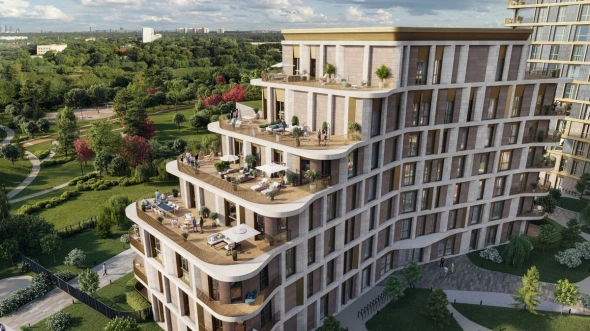 Квартал рядом с парком СберСити и набережной: уютные дворы без машин, с детскими площадками и зонами отдыха