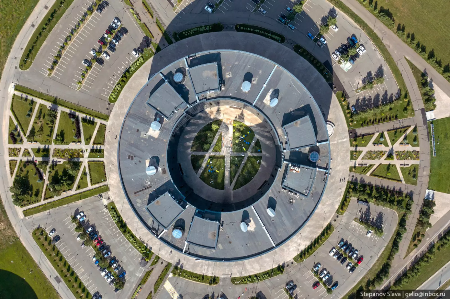 Технопарк имени А. С. Попова в виде кольца с внутренним двором