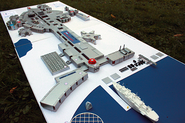 Проект города «Умка» с искусственным климатом в Арктике