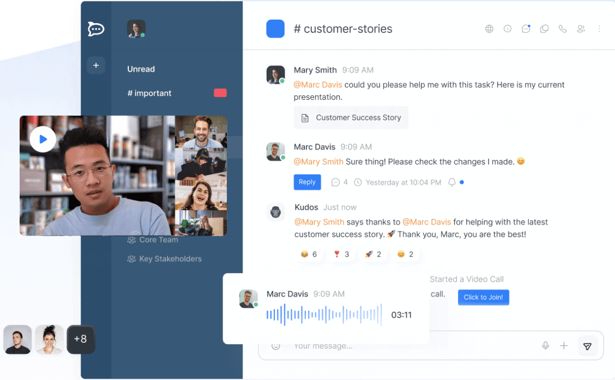 Сравнительный анализ корпоративных мессенджеров - 17