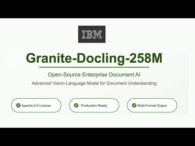 IBM Granite-Docling: новый стандарт работы с документами - 1