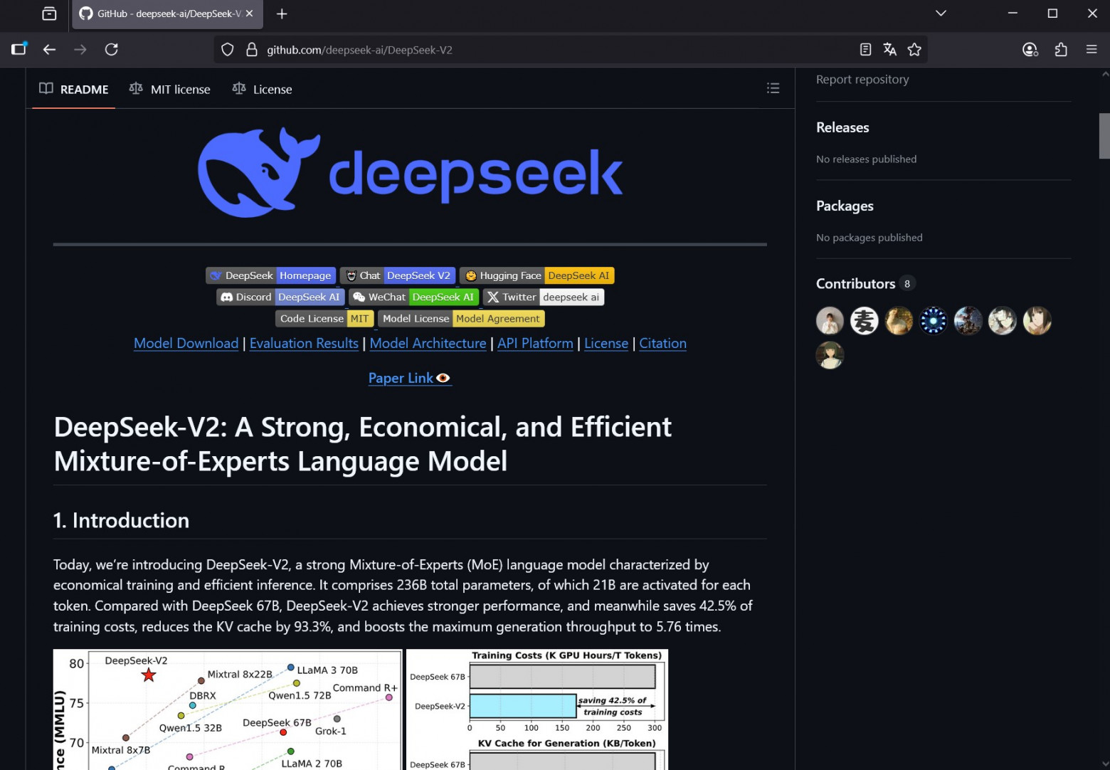 https://github.com/deepseek-ai/DeepSeek-V2