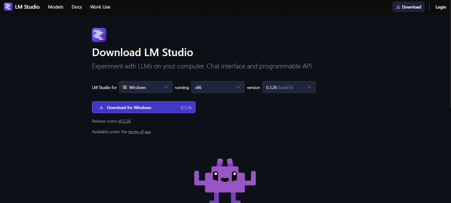 Скачиваем инсталлятор с официального сайта