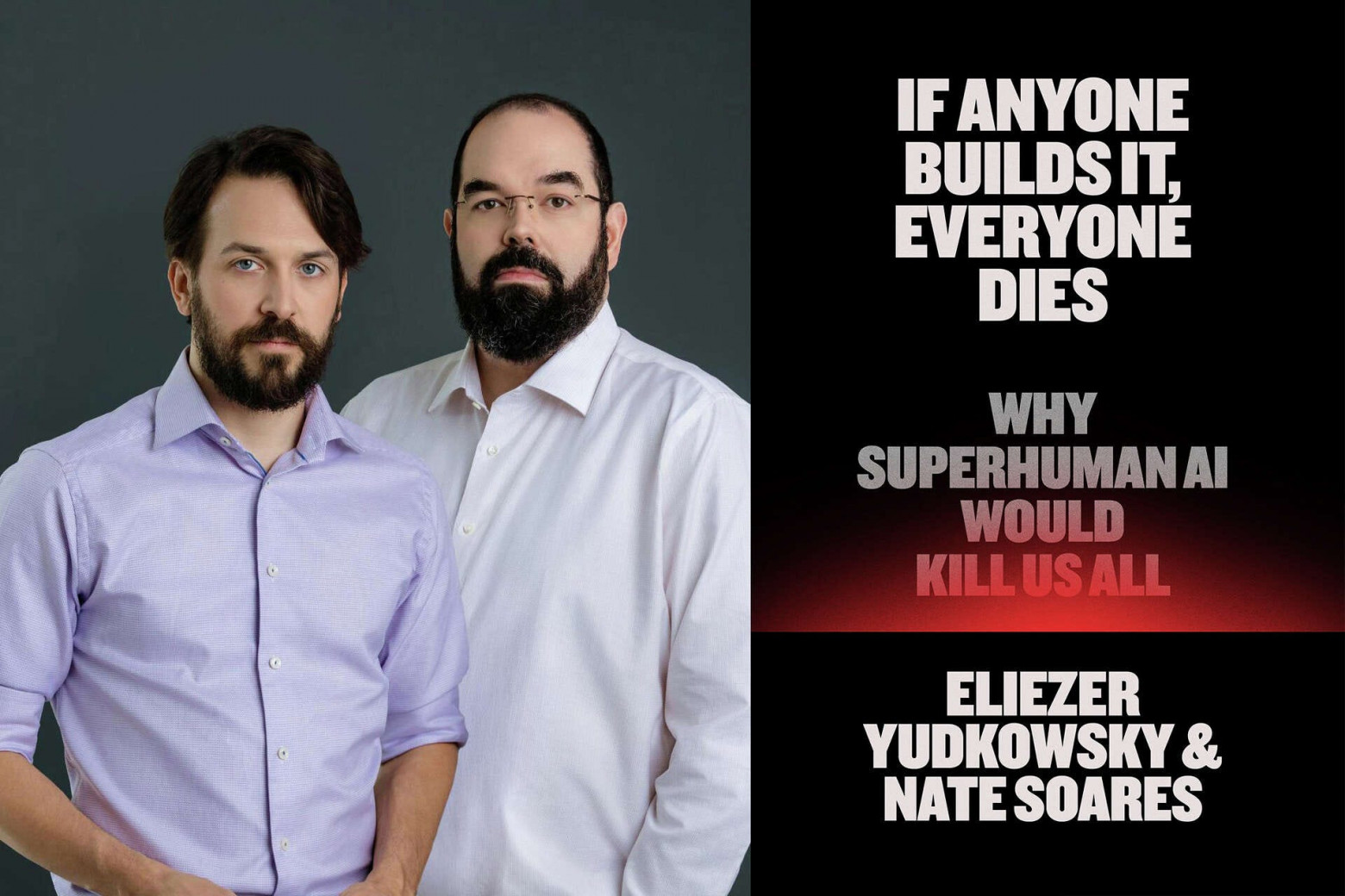 Представляю, каких титанических усилий стоило маркетологам книги убедить Юдковского сняться для промо-постера БЕЗ ШЛЯПЫ