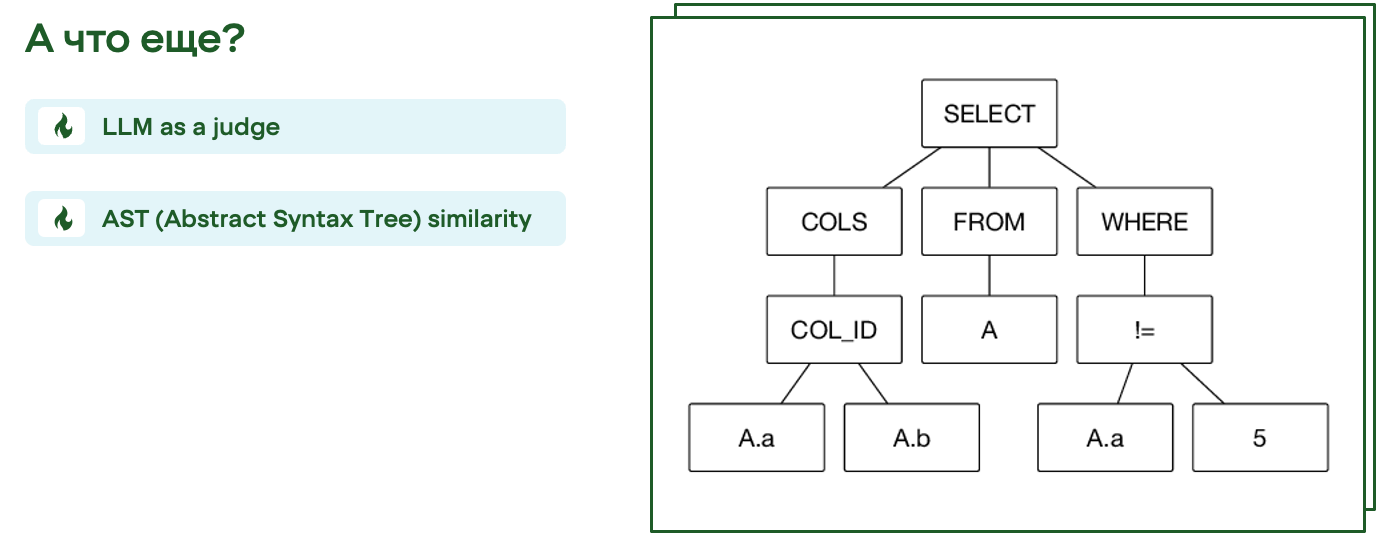 Text2SQL в аналитике: как мы научили ИИ понимать бизнес-запросы без посредников - 12