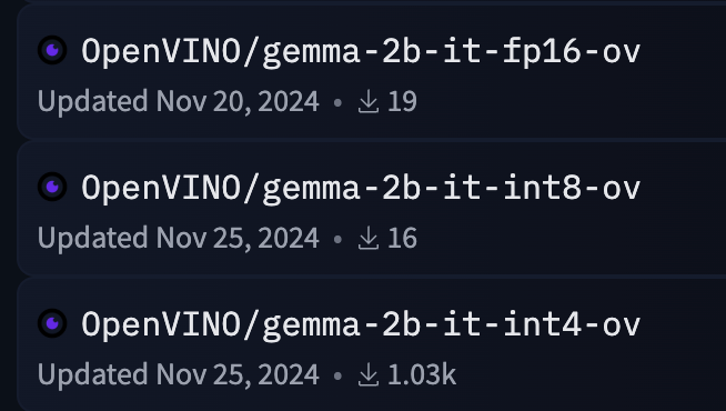 Квантованные версии gemma