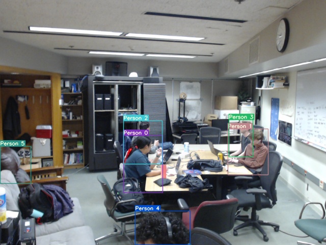 An image featuring the interior of the UPL, a lab at UW-Madison. Students sit at laptops.