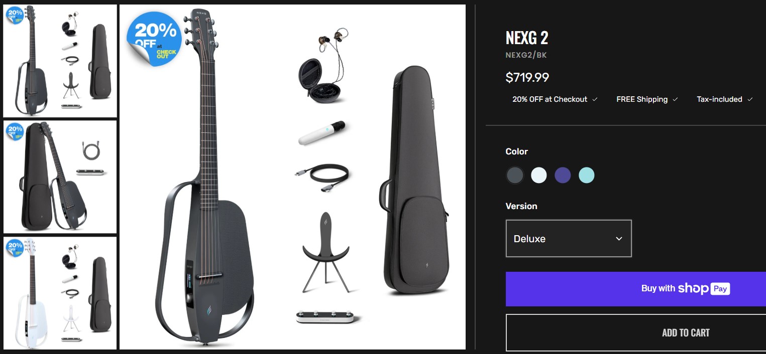 Enya Inspire — умная углепластиковая электрогитара для гиков - 28 Enya Inspire — умная углепластиковая электрогитара для гиков - 28