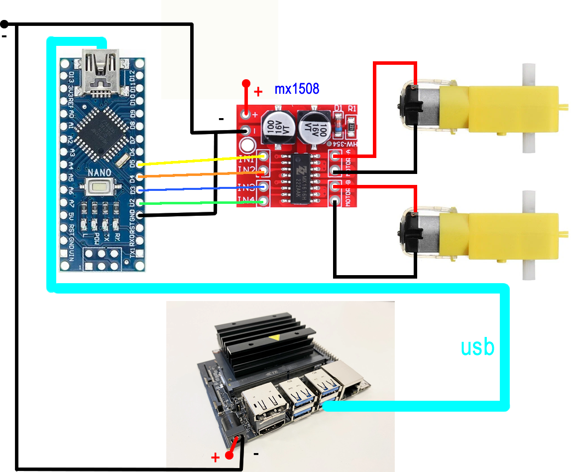 Рис 3.Схема подключения компонентов