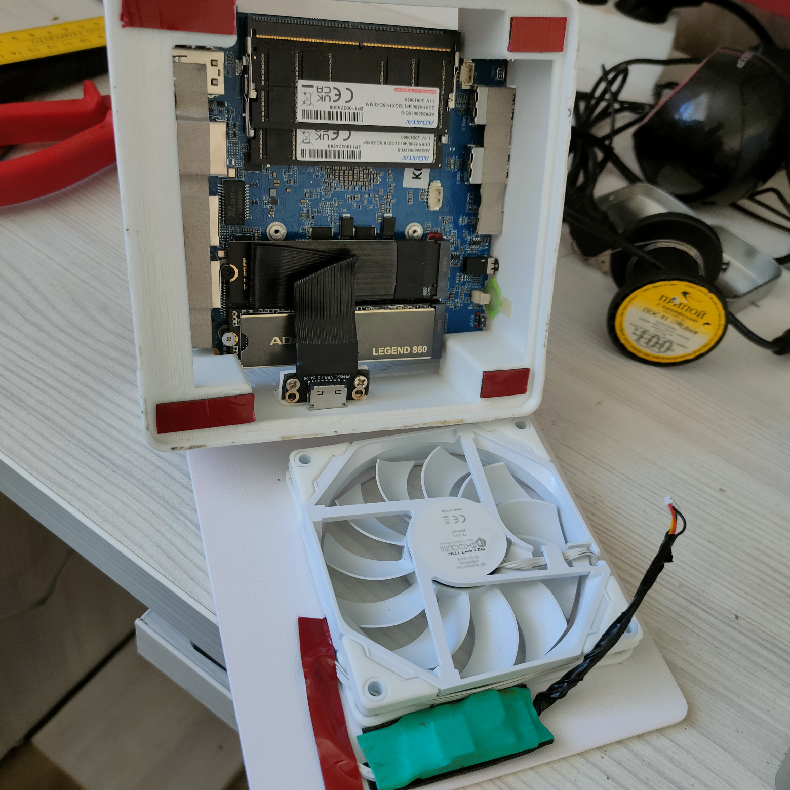 кулер ожлаждения памяти