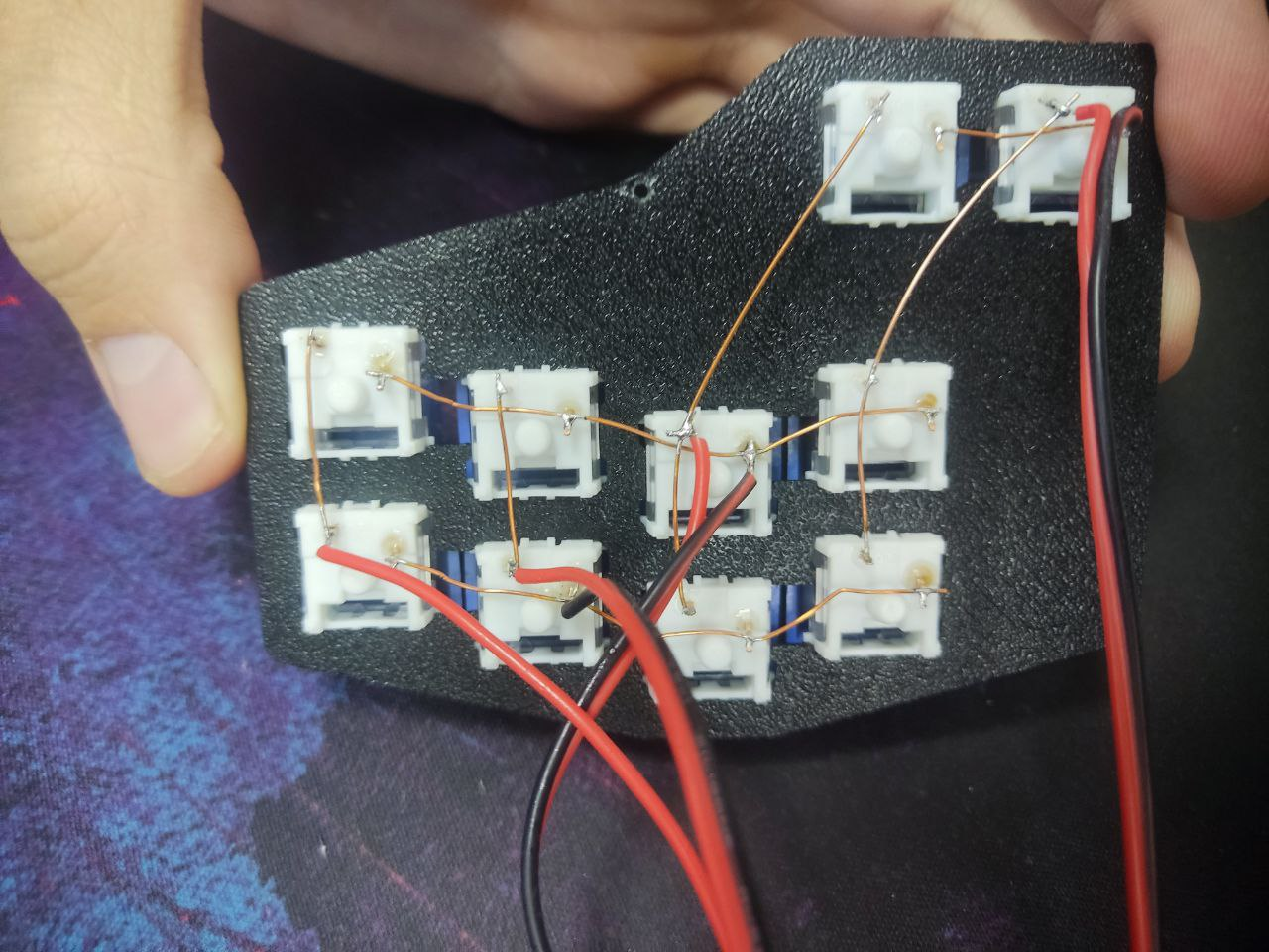 Пайка свитчей