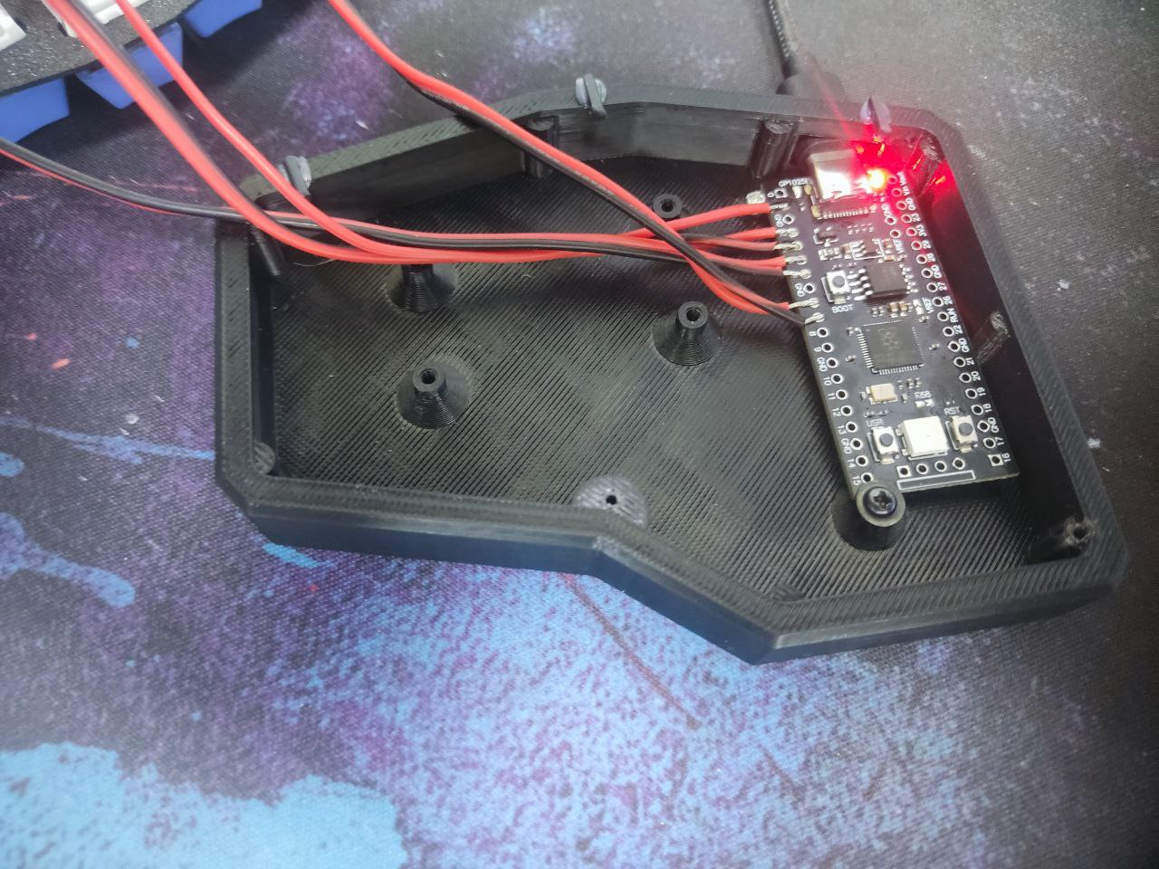 Пайка к плате