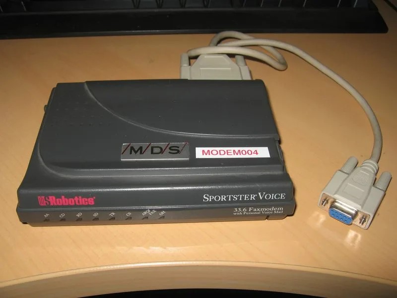Тот самый "Шпрот" (US Robotics Sportster)