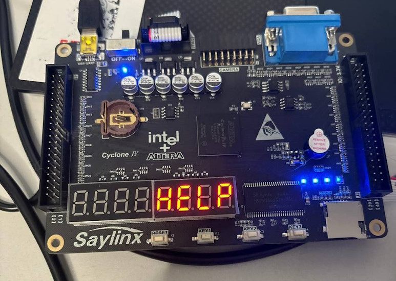 Работа со светодиодами на FPGA