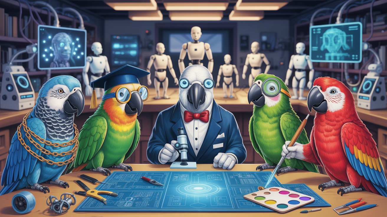 Семейство LangChain🦜 («stochastic parrots») строит фабрику AI-агентов: LangChain, LangGraph, LangFlow получились особенно хорошо!