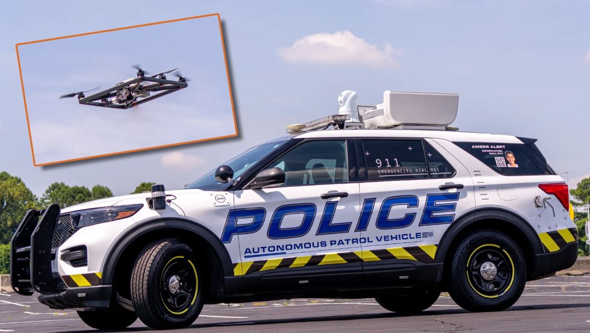 В Майами тестируют беспилотный полицейский автомобиль с опцией запуска дронов - 1