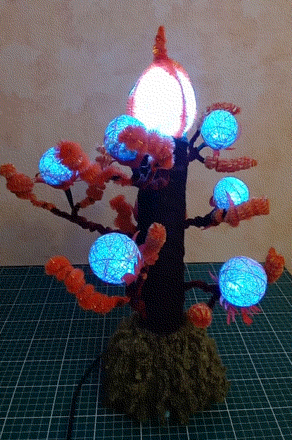 Проект светильника, выполненный с учеником 4-го класса с использованием АрдуЛисп, Arduino Mega и WS2812