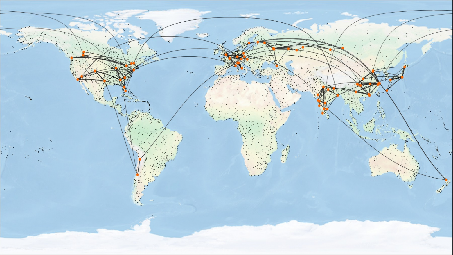 Маршрутная сеть новой демобазы