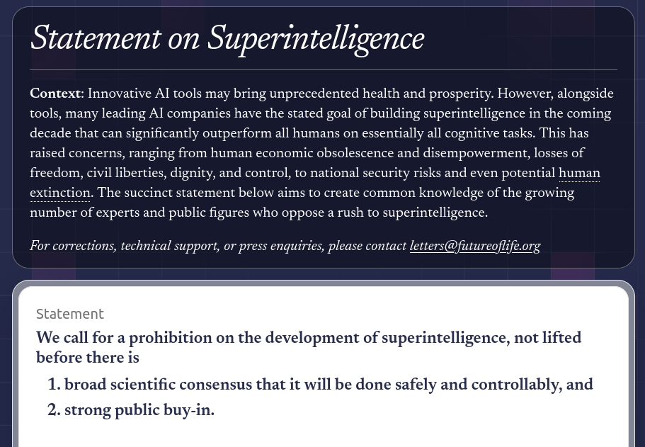 Известные люди из мира IT призвали запретить разработку сверх-ИИ, пока не будет доказана его безопасность - 1