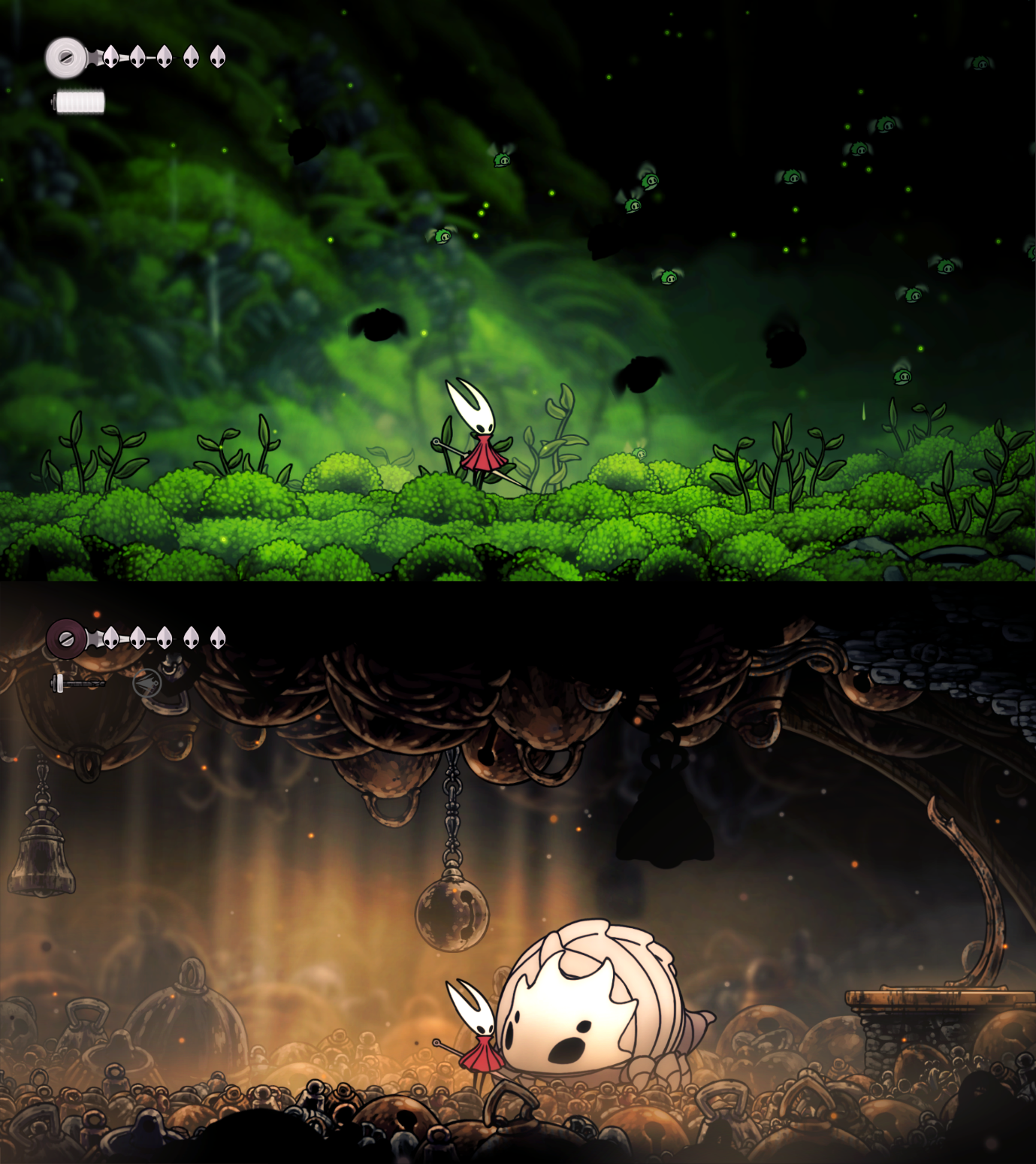 Даже начальные локации Hollow Knight: Silksong внушают уважение и оправдывают ожидание в течение 7 лет.
