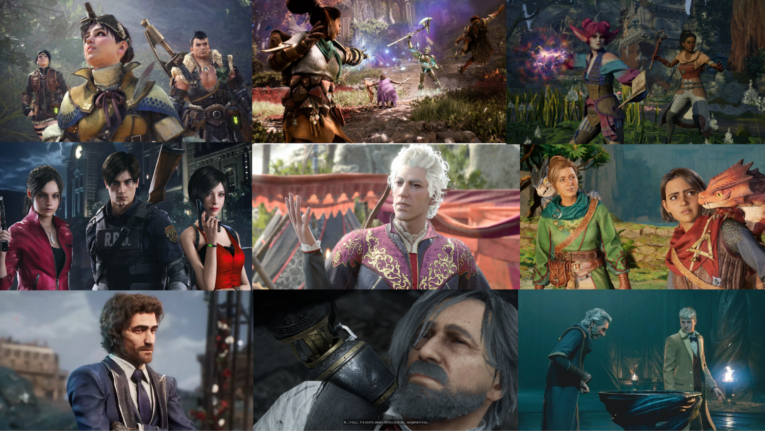 Если вы — неискушенный игрок, то большая часть этих скриншотов для вас выглядит, как кадры из одной и той же игры. По крайней мере, на первый взгляд. На второй вы уже начнете замечать различия. Но первое впечатление — самое важное, не так ли?